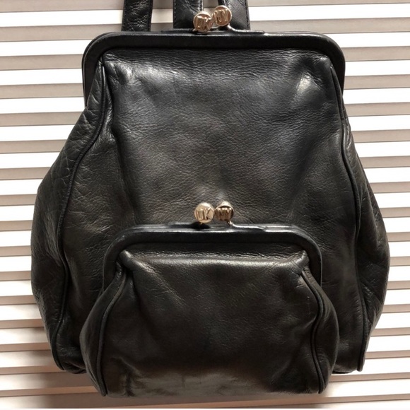 Dkny Handbags - ISO: DKNY Kiss Lock Backpack
